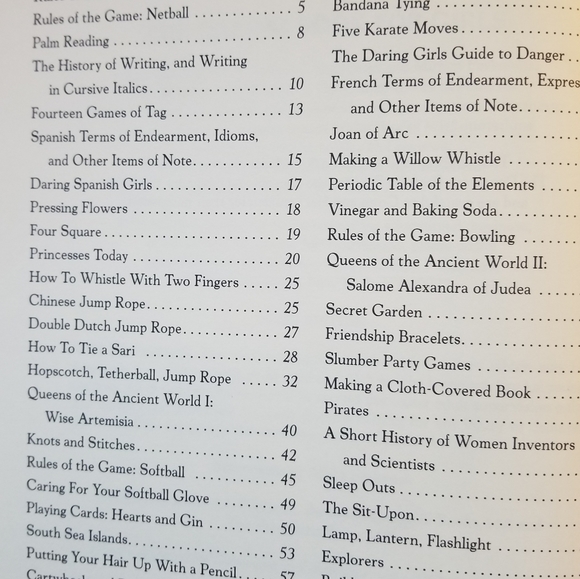 Pre-owned The Daring Book for Girls - Picture 4 of 8